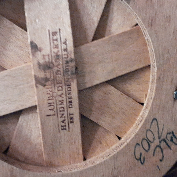 Preowned Longaberger 2003 Hostess Appreciation - Picture 3 of 3